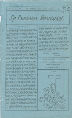 Le Courrier Paroissial 65