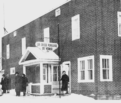 Caisse Populaire de Verner, c. 1958