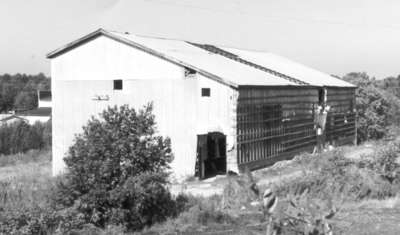 Séchoir à four à la scierie Field Lumber / Kiln dryer, Field Lumber