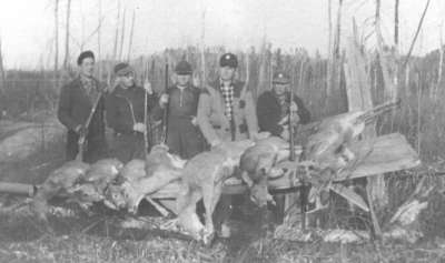 La chasse au ruisseau Kibble, 1935 / Hunting at Kibble Creek, 1935