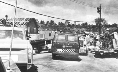 Tornade à Field en 1970 / Field tornado in 1970