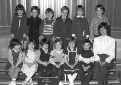 École Ste-Marie, Field, ON, 1981 / Ste-Marie School, Field, ON, 1981