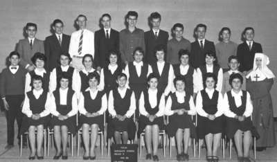 École Ste-Marie à Field, ON, 1961-62 / Ste-Marie School, Field, ON, 1961-62