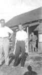 Three Young Men at Camp Nigge-cu-bing