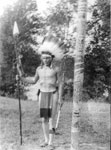 Man in Traditional Native Head Dress