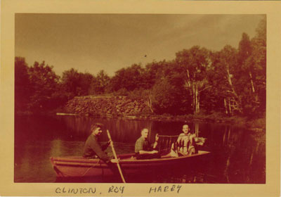 Clinton, Roy and Harry Fishing