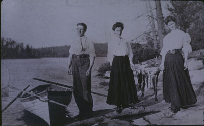 Fishing on Oastler Lake