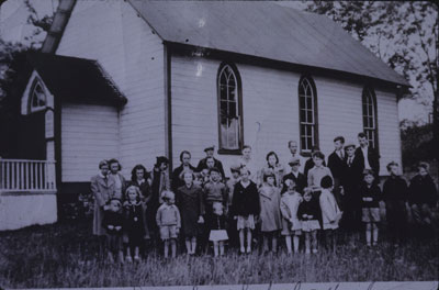 Sunday School at Church on Rankin Lake Road