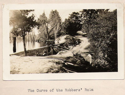 Blackstone River bridge 1920's #2