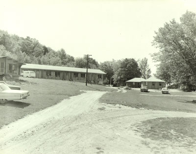 The new motel at Crane Lake House