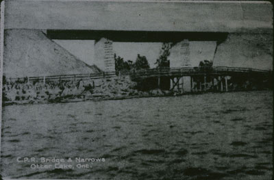 C.P.R. Bridge at the Narrows at Otter Lake