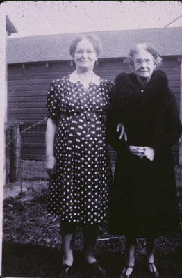 Maude and Jennie Little