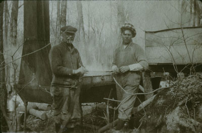 John Loucks Making Maple Syrup