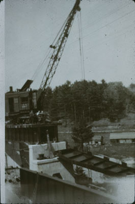 Wreck on the C.N.R. Bridge