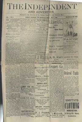 Grimsby Independent, 8 May 1890