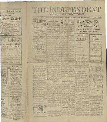 Grimsby Independent, 28 Nov 1901