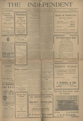 Grimsby Independent, 8 Feb 1911