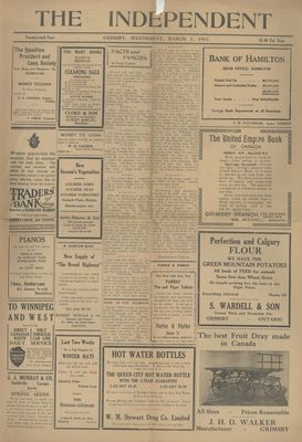 Grimsby Independent, 1 Mar 1911