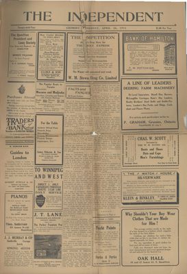 Grimsby Independent, 26 Apr 1911