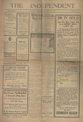 Grimsby Independent, 3 May 1911