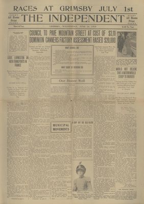 Grimsby Independent, 16 Jun 1915