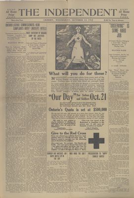 Grimsby Independent, 20 Oct 1915