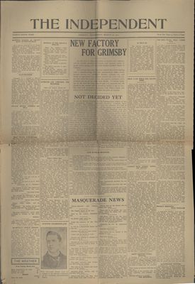 Grimsby Independent, 30 Mar 1921