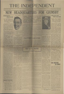 Grimsby Independent, 6 Apr 1921