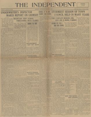 Grimsby Independent, 21 Mar 1923