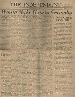 Grimsby Independent, 12 Mar 1924