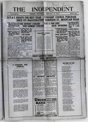 Grimsby Independent, 19 Feb 1913