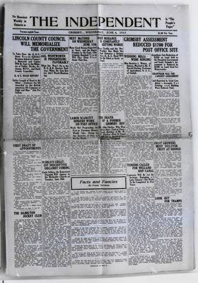 Grimsby Independent, 4 Jun 1913