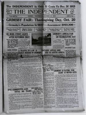 Grimsby Independent, 15 Oct 1913