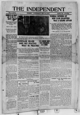 Grimsby Independent, 21 Feb 1917