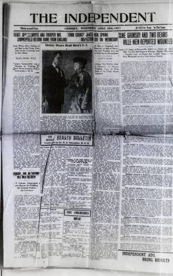 Grimsby Independent, 25 Apr 1917