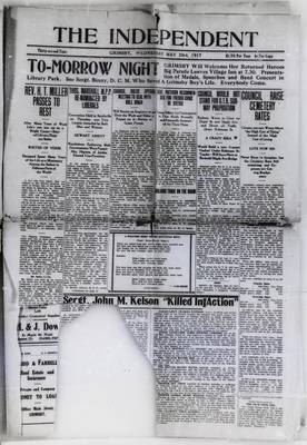 Grimsby Independent, 23 May 1917