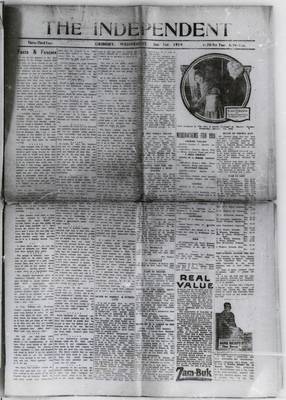 Grimsby Independent, 1 Jan 1919