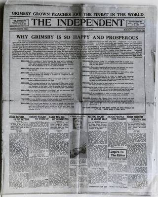 Grimsby Independent, 23 Aug 1922