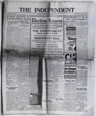 Grimsby Independent, 22 Oct 1924