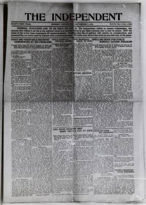 Grimsby Independent, 9 Sep 1925