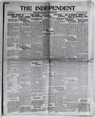 Grimsby Independent, 23 Nov 1932