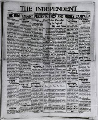 Grimsby Independent, 2 Oct 1935