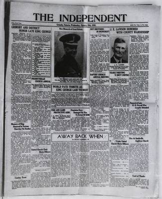 Grimsby Independent, 29 Jan 1936