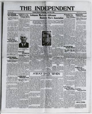 Grimsby Independent, 29 Apr 1936