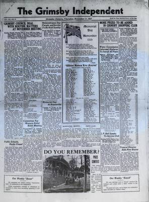 Grimsby Independent, 11 Nov 1937