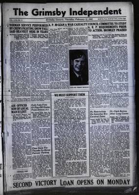 Grimsby Independent, 12 Feb 1942