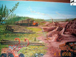 Mining and Logging - Atikokan (oil painting)