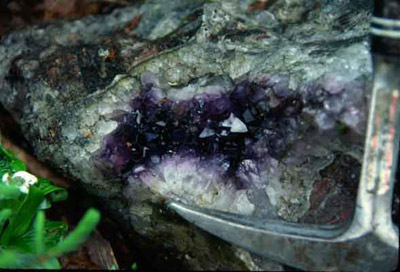 Amethyst Mine Panorama - Amethyst Crystals