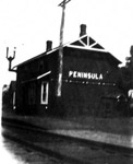 CPR Train Station - Peninsula (~1938)