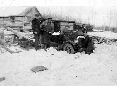 Men Working on Truck (Dorion)